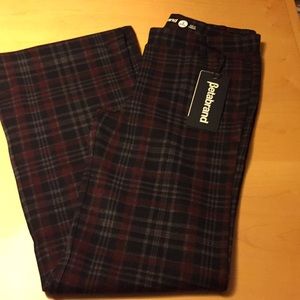 Betabrand Plaid Yoga Dress Pants SP